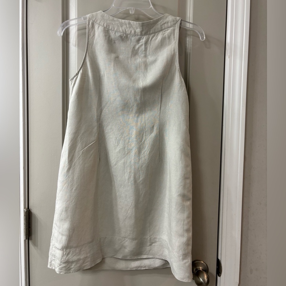 New York & Company Khaki Embellished Mini Dress - Picture 3 of 8